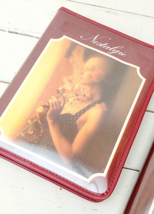 Vintage pennenetui met nostalgische prent van dame met bloemen, merk: Alfa Products, staat: Nieuw zonder prijskaartje, 13,50 €, 14,88 € inclusief Kopersbescherming