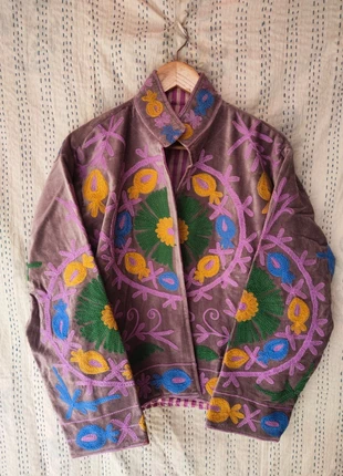 Veste vintage velours fait main, marque: Vintage Dressing, état: Neuf avec étiquette, taille: M / 38 / 10, 70,00 €, 74,20 € Protection acheteurs incluse