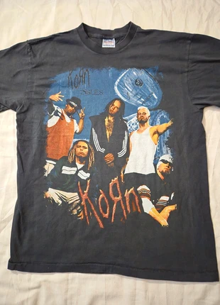Tee shirt Korn Vintage Année 2000, marque: Vintage, état: Très bon état, taille: L, 90,00 €, 95,20 € Protection acheteurs incluse