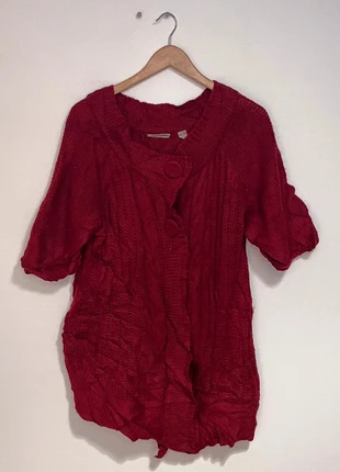 Pull cardigan en maille Vintage Dressing rouge - L Femme, marque: Vintage Dressing, état: Très bon état, taille: L / 40 / 12, 6,00 €, 7,00 € Protection acheteurs incluse
