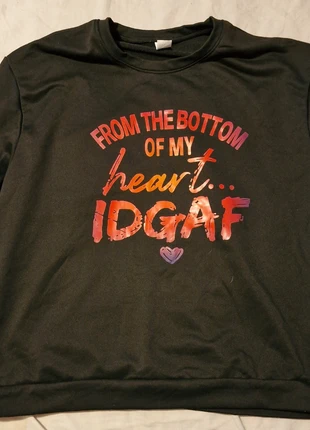 IDGAF sweatshirt, brand: made in china, condition: Very good, size: XXL / UK 24-26, £4.00, £4.90 includes Buyer Protection