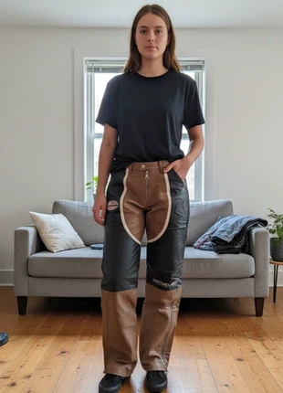 Pantalon de moto Jordan
Travis Scott - 100% Cuir T34, merk: Jordan x Travis Scott, staat: Nieuw met prijskaartje, maat: XS / 34 / 6, € 149,00, € 157,15 inclusief Kopersbescherming