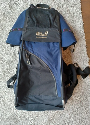 Baby/peuter-drager Watchtower Jack Wolfskin, merk: Jack Wolfskin, staat: Heel goed, maat: Universeel, € 90,00, € 95,20 inclusief Kopersbescherming