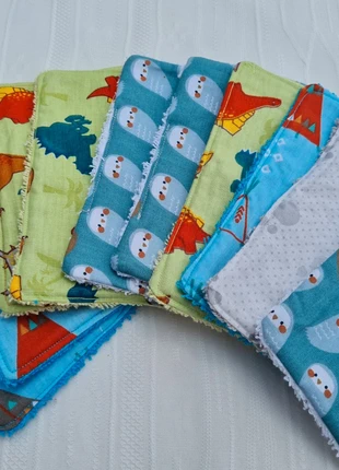 Lot 10 debarbouillettes rectangulaires, brand: coton lavables, condition: Very good, €5.00, €5.95 includes Buyer Protection Pro