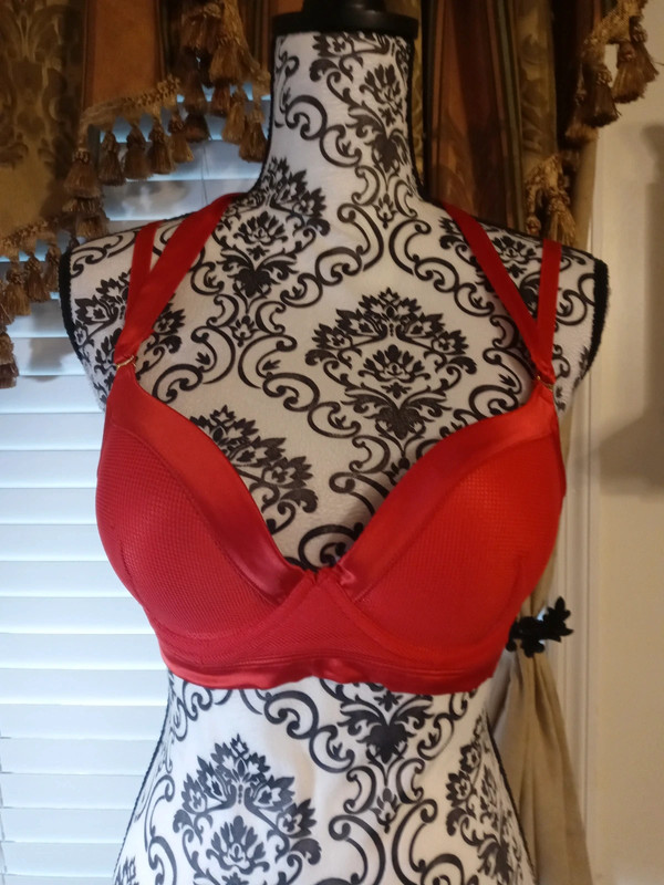 French affairs red bra 1