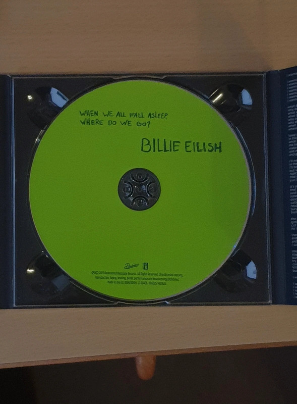 Billie Eilish: When We All Fall Asleep, Where Do We Go? [CD]