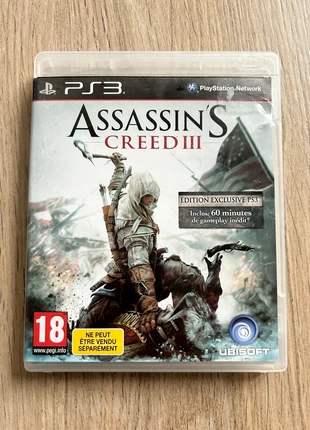 Jeu video Assassin’s Creed III PS3 Ubisoft Sony Bon état, état: Bon état, 3,00 €, 3,85 € Protection acheteurs incluse