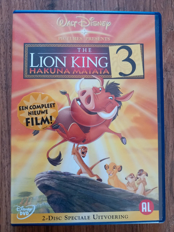 DVD Disney The Lion King 3 Hakuna Matata / Le Roi Lion 3 1