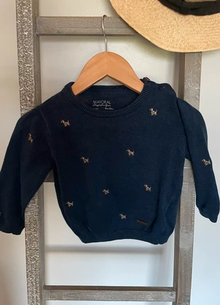Pull marine - Mayoral - 18 mois - garçon - hiver, brand: Mayoral, condition: Very good, size: 12-18 months / 80 cm, €8.00, €9.10 includes Buyer Protection