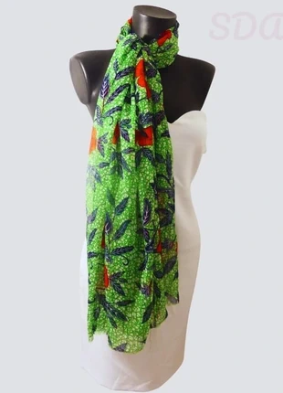 écharpe châle foulard femme mousseline de soie, brand: Africa, condition: Very good, €19.00, €20.65 includes Buyer Protection Pro