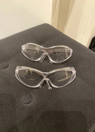 Lot 2 Lunettes en plastique transparent enfant, brand: Transparent, condition: New without tags, size: One size, €5.00, €5.95 includes Buyer Protection