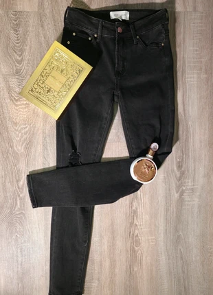 Jeans noir slim fit Jacky Luxury T.36 – un look urbain chic à petit prix !, merk: Jacky Luxury, staat: Nieuw met prijskaartje, maat: S / 36 / 8, € 20,00, € 21,70 inclusief Kopersbescherming