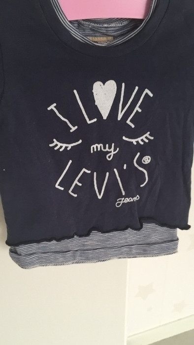 Tee-shirt levi's bleu marine 3