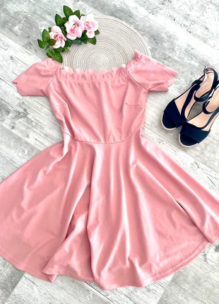 Jolie robe fluide patineuse rose pâle taille S🌸, marque: Made In Italy, état: Très bon état, taille: S / 36 / 8, 10,00 €, 11,20 € Protection acheteurs incluse