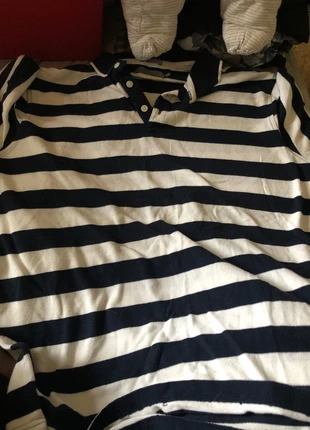 Men’s striped top - TU size medium , brand: TU, condition: Very good, size: M, £3.50, £4.38 includes Buyer Protection