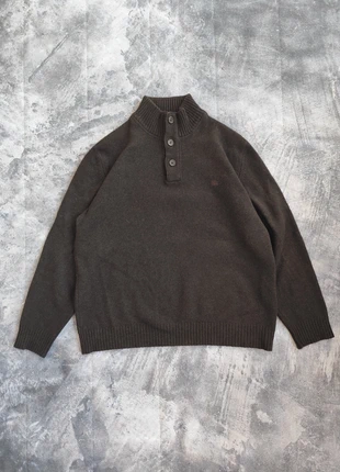 Luxury Vintage Burberry  Sweater -Buttoned Neckline Size 6 Unisex 2000s, marque: Burberry, état: Très bon état, taille: M, 59,95 €, 63,65 € Protection acheteurs incluse