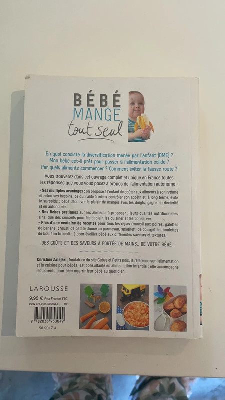 Livre : Bébé mange seul