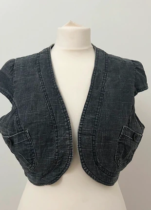 e-vie 2000s denim bolero, brand: E-vie, condition: Very good, size: M / UK 12-14, £12.00, £13.30 includes Buyer Protection