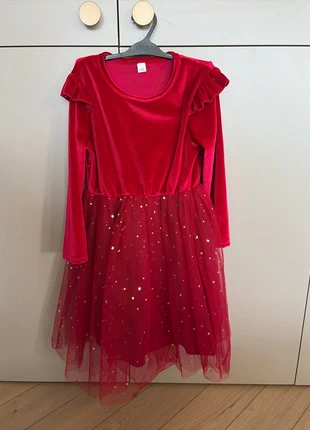 Robe de fête 120 cm, marque: ne sais plus, état: Très bon état, taille: 6 ans / 116 cm, 13,00 €, 14,35 € Protection acheteurs incluse