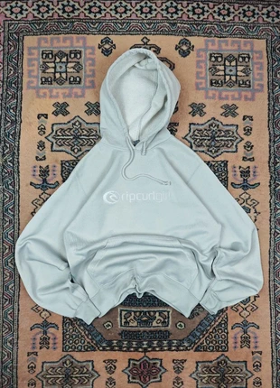 Sweat à capuche Rip Curl girl gris clair blanc cassé femme M, merk: Rip Curl, staat: Heel goed, maat: M / 38 / 10, € 10,00, € 11,20 inclusief Kopersbescherming