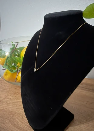 Collier minimaliste en or avec strass brillant, marque: Femme Luxe, état: Très bon état, 5,99 €, 6,99 € Protection acheteurs incluse