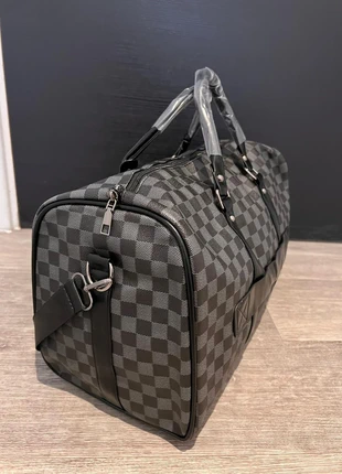 Black Pu Leather Men Women Travel Holdall Luxury Bag Girls Boys Unisex Gym Bag Shoulder strap, brand: Unbranded, condition: New with tags, £9.99, £11.19 includes Buyer Protection