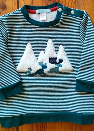 Sweat garçon 6 mois, marque: Obaïbi, état: Très bon état, taille: 3-6 mois / 62 cm, 2,00 €, 2,80 € Protection acheteurs incluse