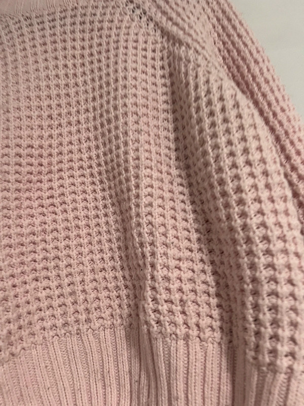 Knit mock neck  crop sweater 2