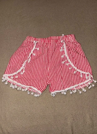 Short à carreaux, marca: Shein, estado: Muito bom, tamanho: 12-18 meses / 80 cm, €1.00, €1.75 inclui Proteção do Comprador