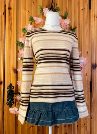 100% Cashmere Striped Sweater | Long Sleeve | Soft Luxe Knit | 384., brand: Fenn Wright Manson, condition: Very good, size: S / 36 / 8, €55.00, €58.45 includes Buyer Protection
