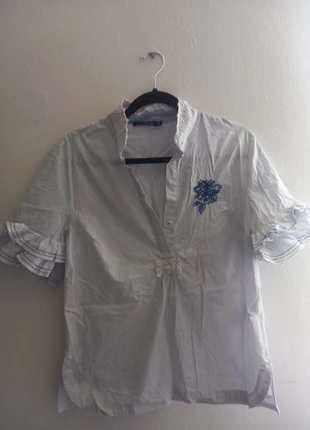 River Woods Blouse, merk: River Woods, staat: Heel goed, maat: L / 40 / 12, € 4,50, € 5,43 inclusief Kopersbescherming