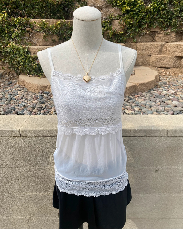 White Lace Cami 1