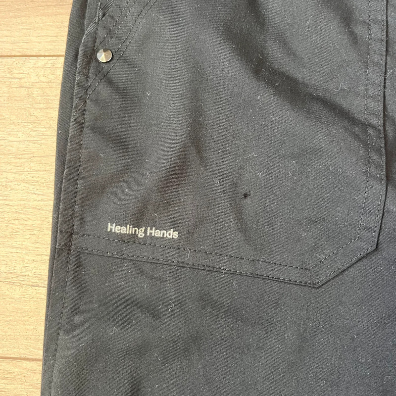 Healing Hands Black Cargo Pants 4