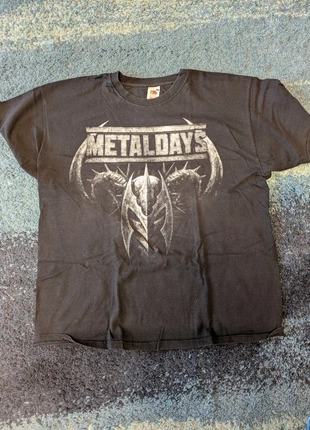 Metal T-Shirt Metaldays, marke: Fruit of the Loom, zustand: Gut, größe: XL, 10,00 €, 11,20 € inklusive Vinted-Käuferschutz