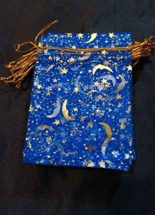 Lot de 10 pochettes cadeaux bleu roi lune & étoiles 12×9 cm, brand: sansnom., condition: New without tags, €2.02, €2.82 includes Buyer Protection Pro
