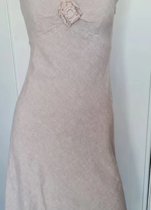 robe en lin 38 couleur sable, zustand: Sehr gut, größe: M / 38 / 10, 6,00 €, 7,00 € inklusive Vinted-Käuferschutz