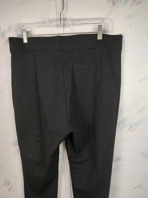 Anne Klein Black Tummy Control Ponte Pants 5