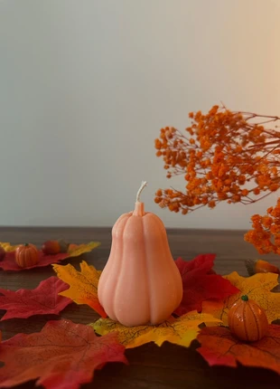 Bougie automne courge, merk: Fabrication Artisanale, staat: Nieuw met prijskaartje, € 8,00, € 9,10 inclusief Kopersbescherming