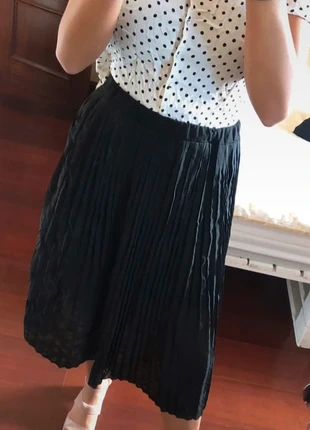 Saia Plissada Preta Pinkie M, brand: Pinkie, condition: Satisfactory, size: M / 38 / 10, €2.00, €2.80 includes Buyer Protection