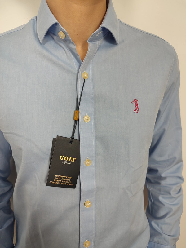 Golf - Koszula Błękitna - Jakość Premium 3