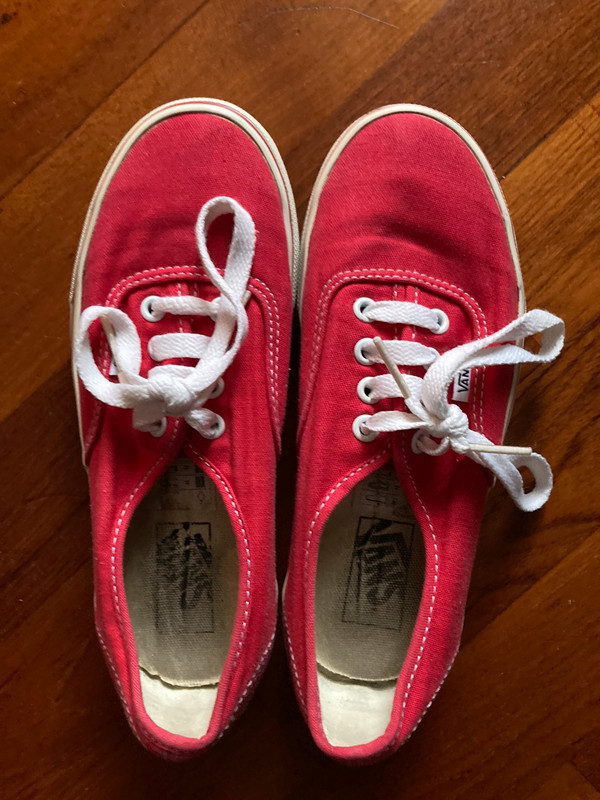 Vans rossa clearance