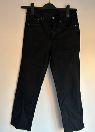 Jeans droit noir H&M , brand: H&M, condizioni: Ottime, taglia: M / IT 42 / EU 38, €5.00, €5.95 include la Protezione acquisti