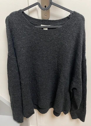 Pull gris foncé/anthracite H&M taille L, marke: H&M, zustand: Sehr gut, größe: L / 40 / 12, 5,00 €, 5,95 € inklusive Vinted-Käuferschutz