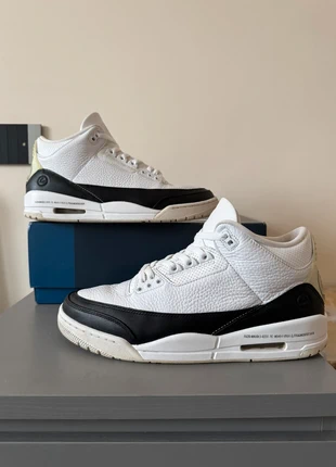 Air Jordan 3 x fragment design bianche e nere taglia 45, marke: Jordan, zustand: Sehr gut, größe: 45, 195,00 €, 205,45 € inklusive Vinted-Käuferschutz