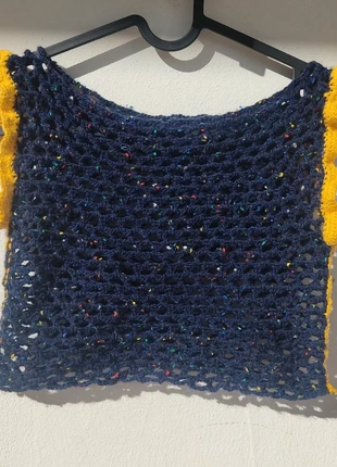 Crochet fishnet meshtop , marke: Handmade, zustand: Neu, größe: S / 36 / 8, 5,00 €, 5,95 € inklusive Vinted-Käuferschutz