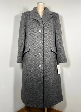 🌹 Magnifique manteau gris à chevrons vintage made in Italy 35% laine 🌹, marke: Vintage, zustand: Sehr gut, größe: XL / 42 / 14, 70,00 €, 74,20 € beinhaltet Vinted-Käuferschutz Pro