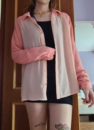 Camisa manga larga rosa pastel coral talla M forever 21, marque: Forever 21, état: Très bon état, taille: M / 38 / 10, 4,00 €, 4,90 € Protection acheteurs incluse