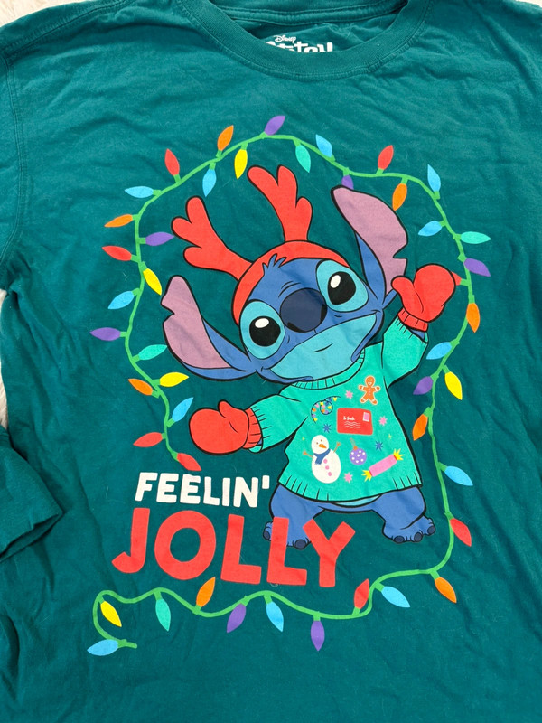 Disney stitch graphic shirt 2