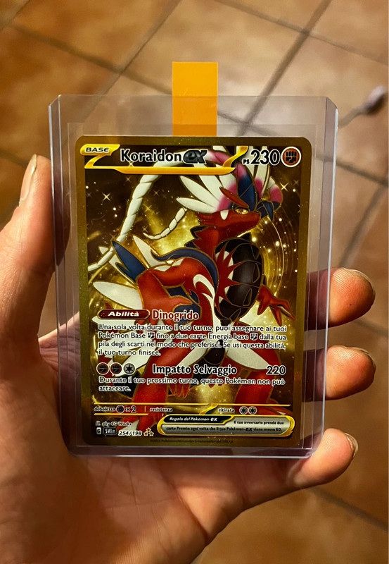 Koraidon EX gold - Vinted