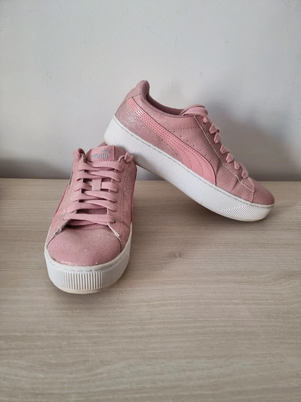 Basket puma top plateforme vikky